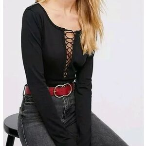 NWOT Free People Jacqui Layering Top size XS